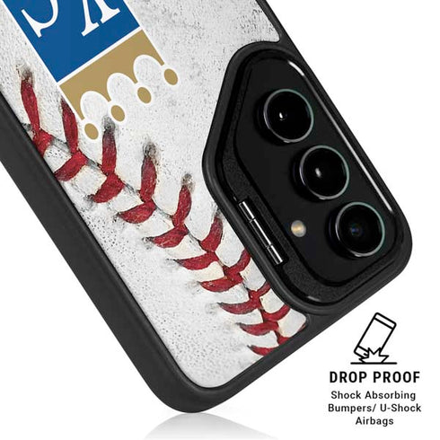 MLB Kansas City Royals Game Ball Galaxy S24 FE Kickstand Case